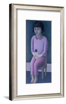 Girl and Doll-Ruth Addinall-Framed Giclee Print