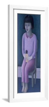 Girl and Doll-Ruth Addinall-Framed Giclee Print