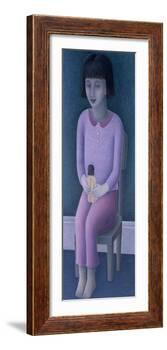 Girl and Doll-Ruth Addinall-Framed Giclee Print