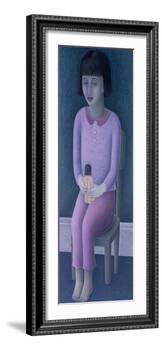 Girl and Doll-Ruth Addinall-Framed Giclee Print