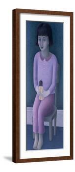 Girl and Doll-Ruth Addinall-Framed Giclee Print