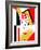 Girl And Drink-Mark Rogan-Framed Art Print