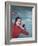 Girl and Guinness 1950s-Charles Woof-Framed Photographic Print