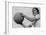 Girl and Volley Ball-Ansel Adams-Framed Art Print