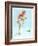 "Girl and Water Lilies,"September 7, 1935-Penrhyn Stanlaws-Framed Giclee Print