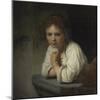 Girl at a Window, 1645-Rembrandt van Rijn-Mounted Giclee Print