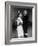 Girl at Ballroom Dancing Class Smiling at Her Partner Who Averts His Glance from Her-Alfred Eisenstaedt-Framed Photographic Print