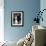 Girl at Ballroom Dancing Class Smiling at Her Partner Who Averts His Glance from Her-Alfred Eisenstaedt-Framed Photographic Print displayed on a wall