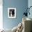 Girl at Ballroom Dancing Class Smiling at Her Partner Who Averts His Glance from Her-Alfred Eisenstaedt-Framed Photographic Print displayed on a wall