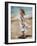 Girl at the Beach II-Sydney Edmunds-Framed Giclee Print