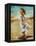 Girl at the Beach-Sydney Edmunds-Framed Premier Image Canvas