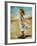 Girl at the Beach-Sydney Edmunds-Framed Giclee Print