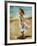 Girl at the Beach-Sydney Edmunds-Framed Giclee Print