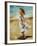 Girl at the Beach-Sydney Edmunds-Framed Giclee Print