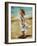 Girl at the Beach-Sydney Edmunds-Framed Giclee Print