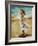 Girl at the Beach-Sydney Edmunds-Framed Giclee Print