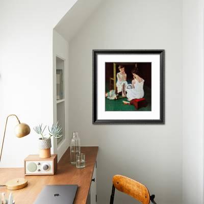 Girl At The Mirror March 6 1954 Giclee Print Norman Rockwell Art Com Girl At The Mirror March 6 1954 Giclee Print Norman Rockwell Art Com
