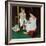 "Girl at the Mirror", March 6,1954-Norman Rockwell-Framed Giclee Print