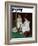 "Girl at the Mirror" Saturday Evening Post Cover, March 6,1954-Norman Rockwell-Framed Giclee Print