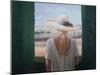 Girl, Back View, Tuscany, 2012-Lincoln Seligman-Mounted Giclee Print