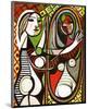 Girl Before a Mirror, c.1932-Pablo Picasso-Mounted Art Print