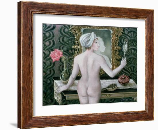 Girl before the Mirror-Patricia O'Brien-Framed Giclee Print