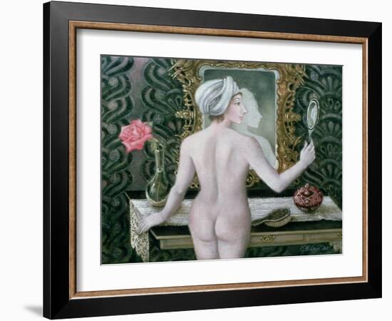 Girl before the Mirror-Patricia O'Brien-Framed Giclee Print