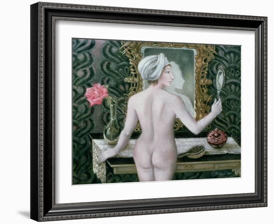 Girl before the Mirror-Patricia O'Brien-Framed Giclee Print