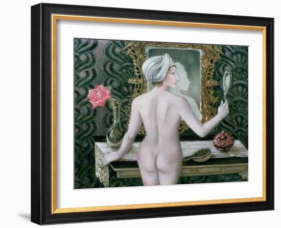 Girl before the Mirror-Patricia O'Brien-Framed Giclee Print