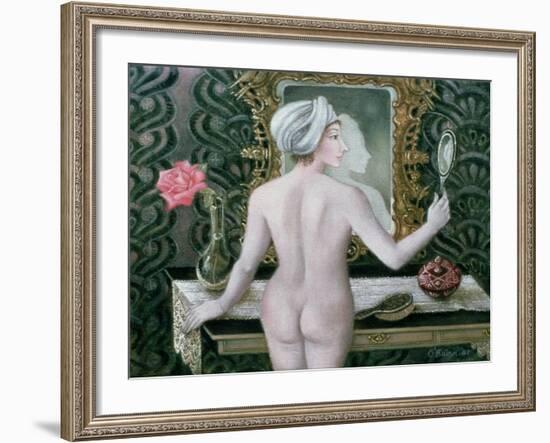 Girl before the Mirror-Patricia O'Brien-Framed Giclee Print