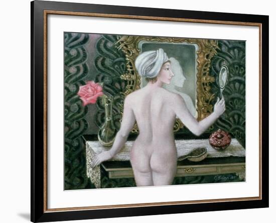 Girl before the Mirror-Patricia O'Brien-Framed Giclee Print