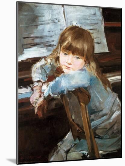 Girl before the Piano, Late C19th-Francisco Torrescassana-Mounted Giclee Print