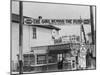 Girl Behind the Pump Gas Station Run Entirely by Female Owners-Emil Otto Hoppé-Mounted Photographic Print