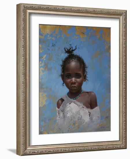 Girl Blue-Michael Jackson-Framed Giclee Print