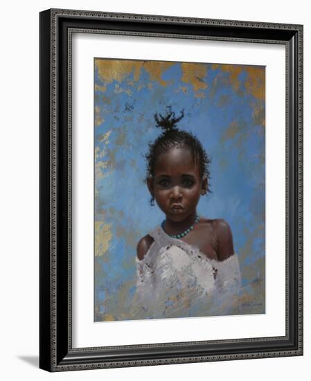 Girl Blue-Michael Jackson-Framed Giclee Print