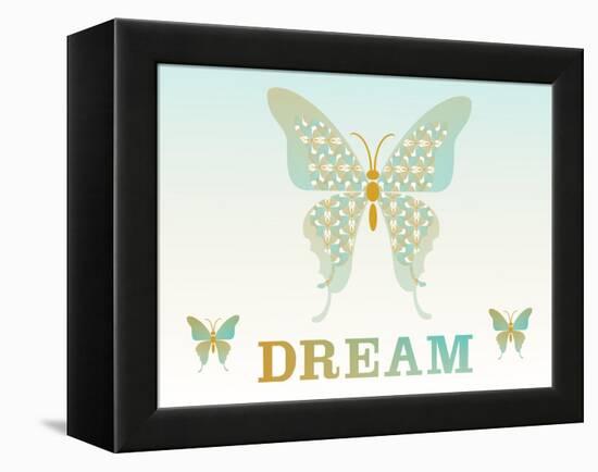 Girl Butterfly-Mindy Howard-Framed Premier Image Canvas