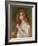 Girl Combing Her Hair-Pierre-Auguste Renoir-Framed Giclee Print