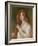 Girl Combing Her Hair-Pierre-Auguste Renoir-Framed Giclee Print