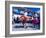 Girl Dancers in Costumes and Masks During Festival Parade, Chinceros, Peru-Jim Zuckerman-Framed Photographic Print