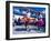 Girl Dancers in Costumes and Masks During Festival Parade, Chinceros, Peru-Jim Zuckerman-Framed Photographic Print