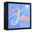 Girl Flying Toward a Star-Judy Mastrangelo-Framed Premier Image Canvas