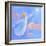 Girl Flying Toward a Star-Judy Mastrangelo-Framed Giclee Print