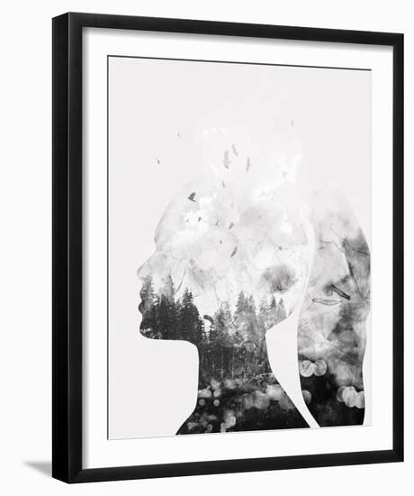 Girl Forest-Rufus Coltrane-Framed Giclee Print