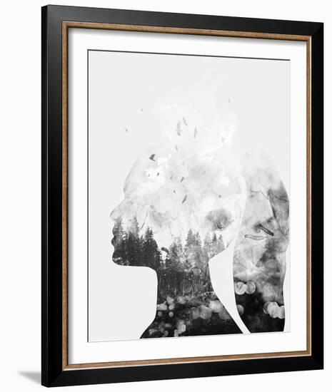 Girl Forest-Rufus Coltrane-Framed Giclee Print