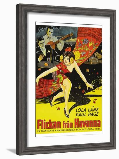 Girl from Havana-null-Framed Art Print