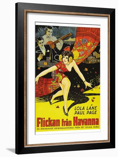 Girl from Havana-null-Framed Art Print