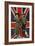 Girl Guide and Boy Scout Saluting in Front of the Union Flag-null-Framed Photographic Print