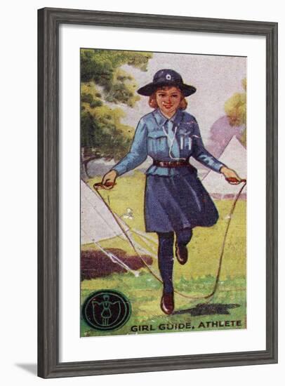 Girl Guide Athlete Badge, 1923-English School-Framed Giclee Print