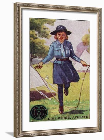 Girl Guide Athlete Badge, 1923-English School-Framed Giclee Print