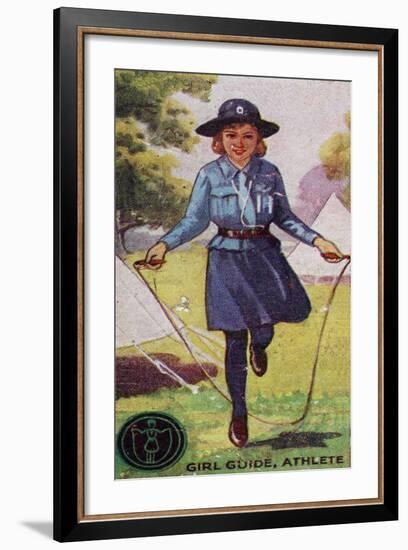 Girl Guide Athlete Badge, 1923-English School-Framed Giclee Print